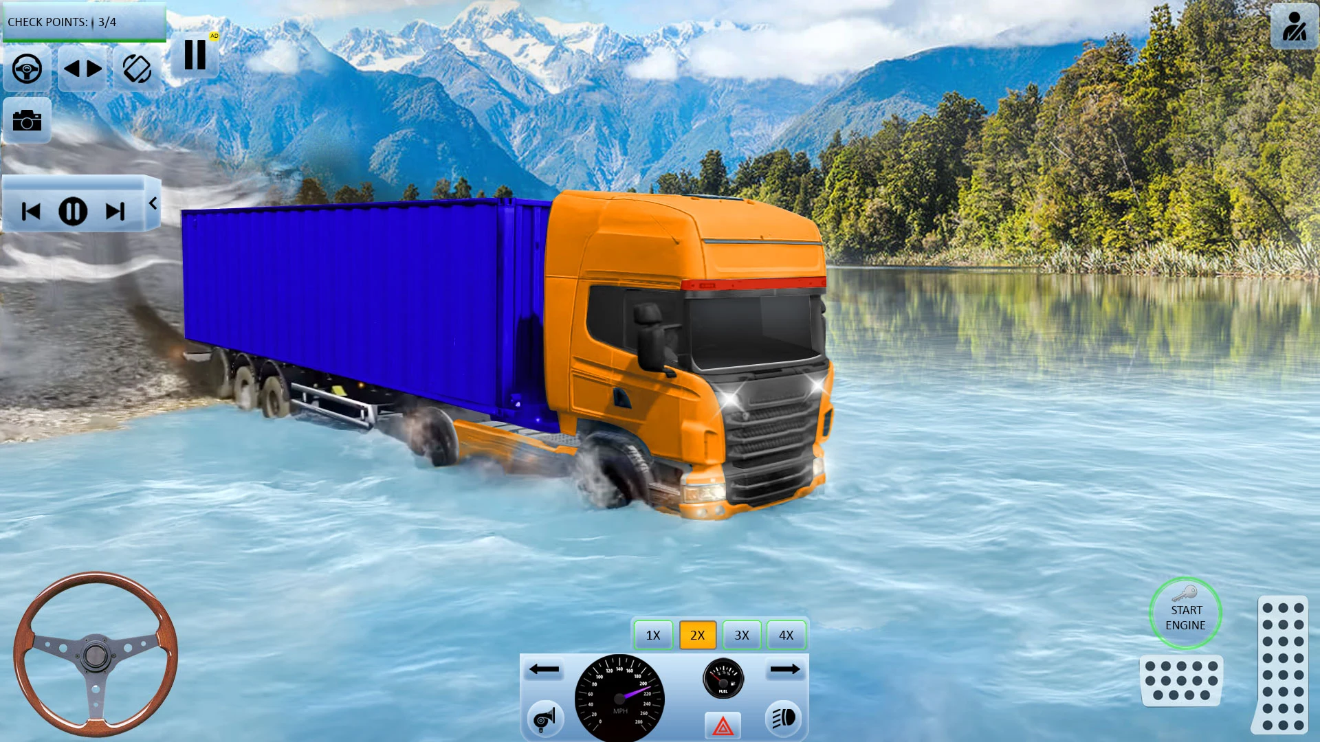 Truck Driving Game Euro Truck screenshot